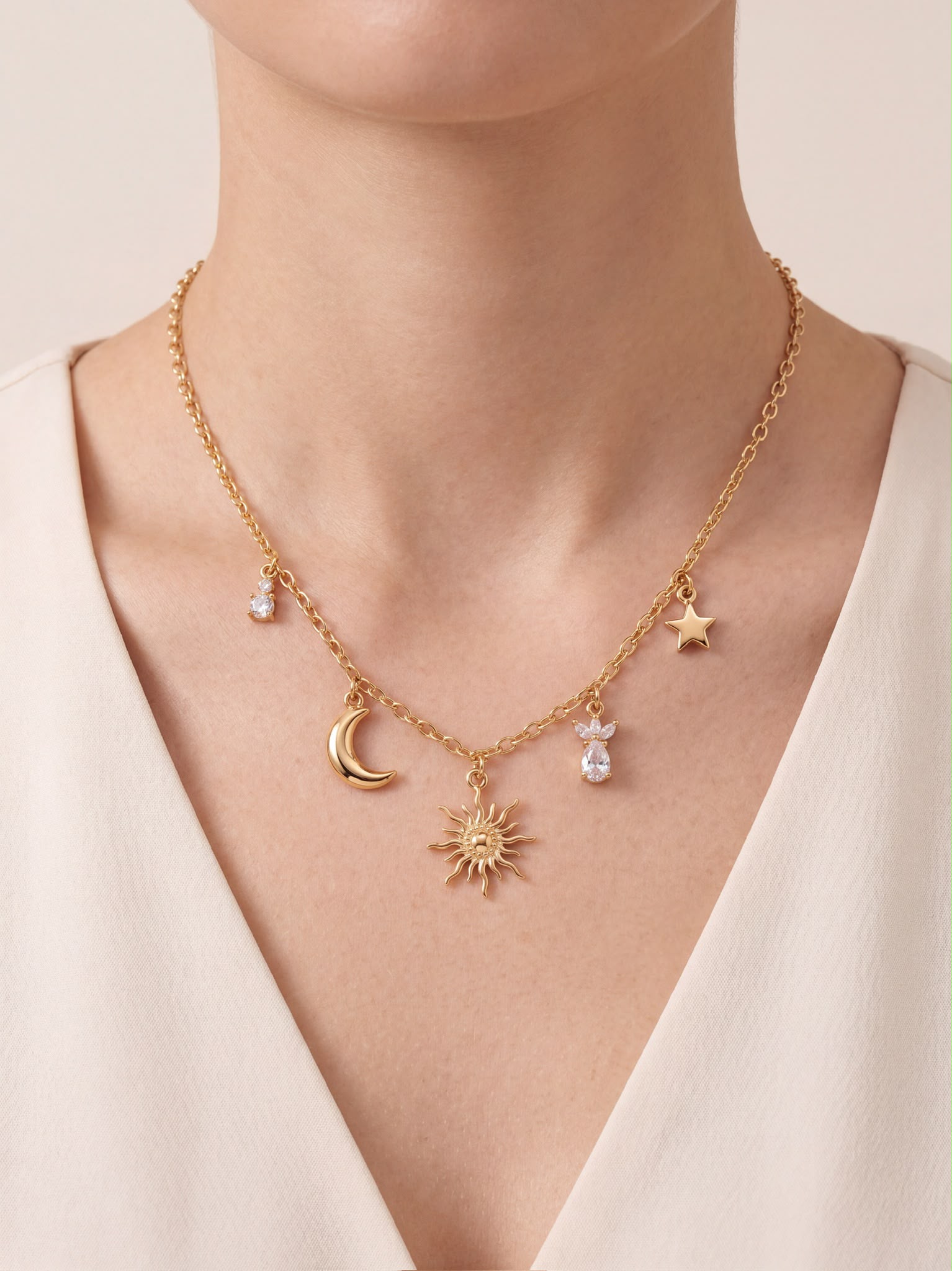 Collier ANAIS en acier inoxydable