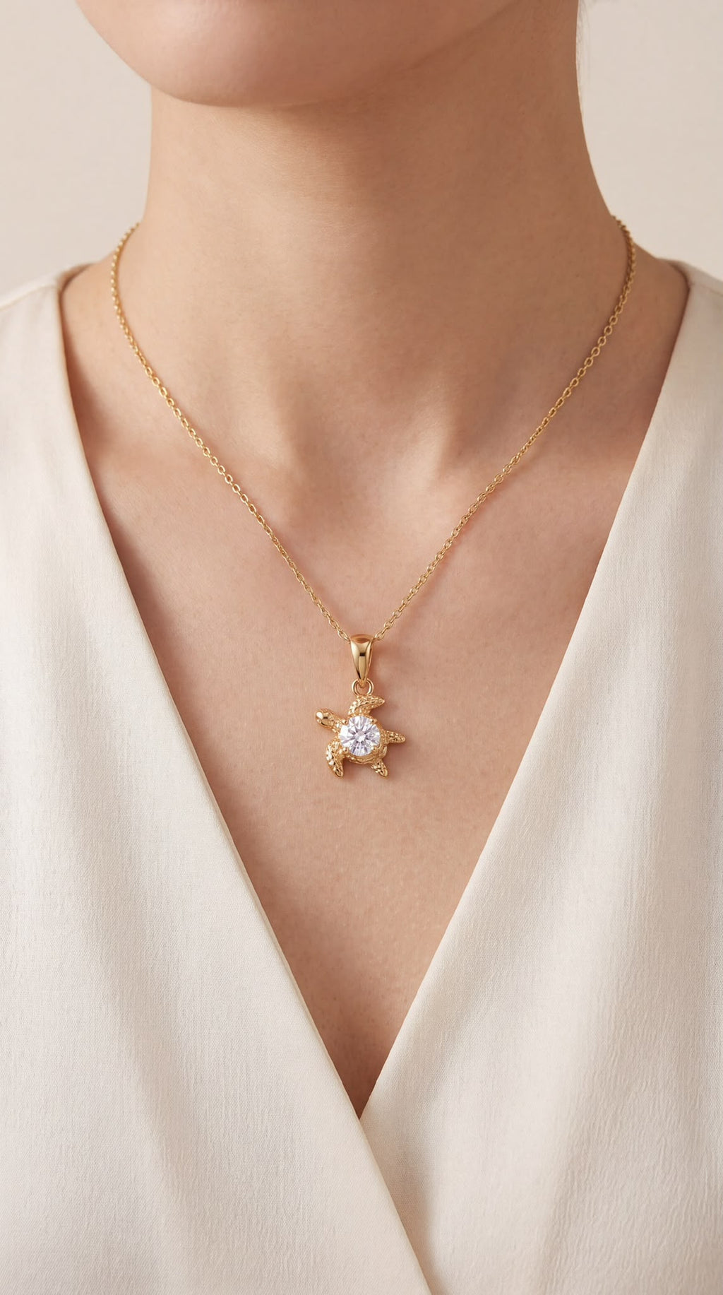 Collier PAULINE en acier inoxydable